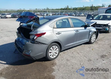 2019 Hyundai Accent Se z USA, uszkodzony, nr VIN 3KPC24A33KE040302